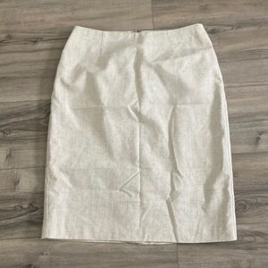 Dress barn tan pencil skirt